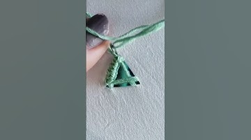 Tutorial- Triangle mirror work tutorial. Shisha work. #shorts #short