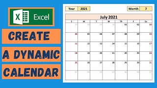 Create a Calendar in Excel  Tutorial