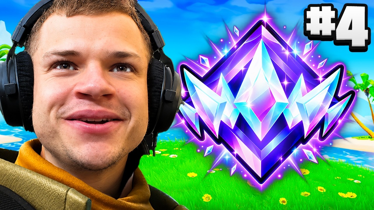 PLAYING FORTNITE RANKED UNTIL I'M UNREAL DAY 4 썸네일