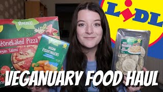 LIDL VEGANUARY HAUL // New In Vegan Food Haul