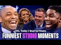 The FUNNIEST moments from UCL Today QFs coverage! | Richards, Henry, Abdo & Carragher | CBS Sports