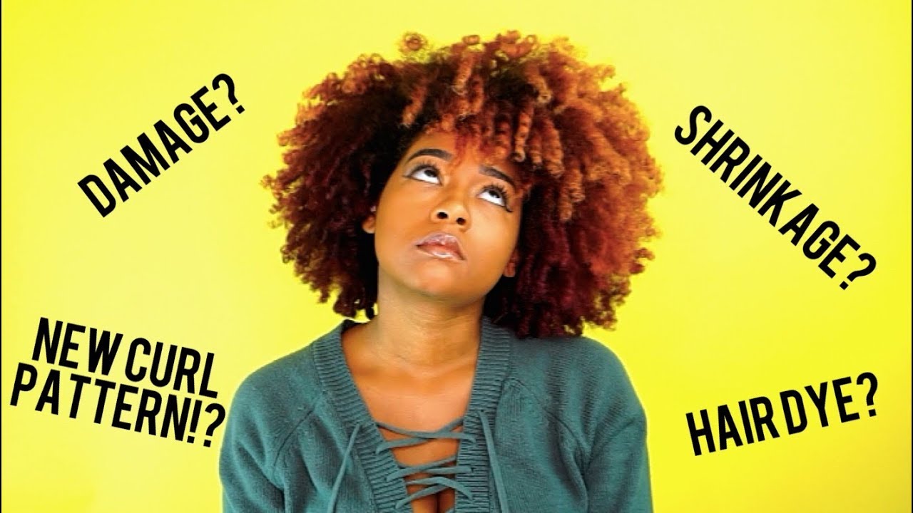 My Hair Won't Grow?! | Color Damage, Curl Pattern Changed, New Protein ...