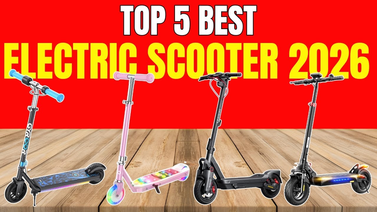 Top 5 Best Electric Scooters 2026 | Adult & Kids Electric Scooter Review