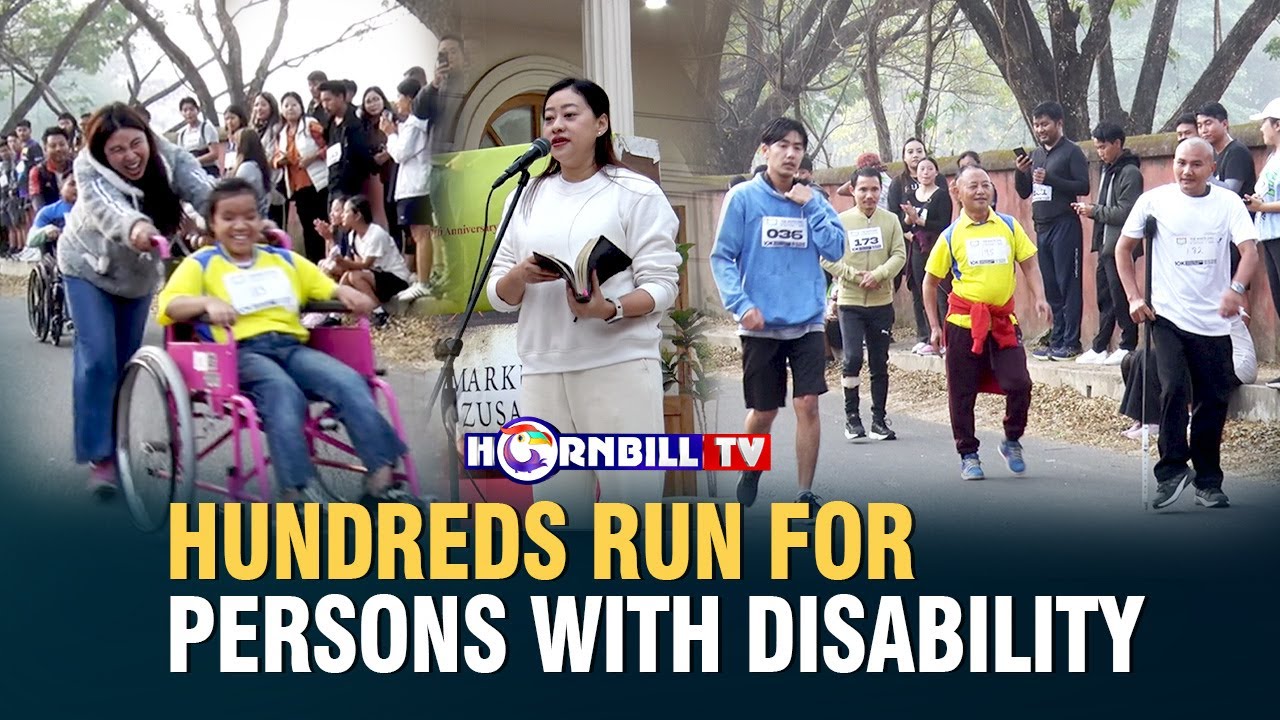 HUNDREDS RUN FOR PERSONS WITH DISABILITY - YouTube