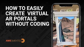 How to Easily Create Virtual Portals in Augmented Reality Without Coding