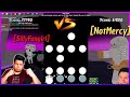 Sillyfangirl vs notmercy  most requested 1v1 in funky friday 