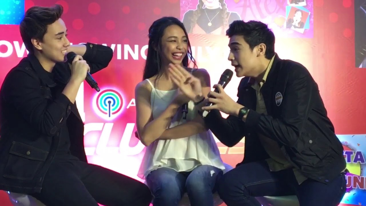MayWard and Marco Gallo promote Squad Goals | ABS-CBN Exclusives Presscon