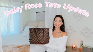 QUALITY UPDATE: Daisy Rose Checkered Tote