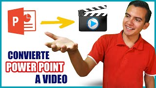 Convertir POWERPOINT a VIDEO ✅ La mejor forma  sin Programas ¡¡Funciona!!