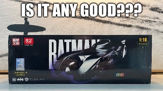 $78 1/18 1989 Batmobile From Ali Express Unboxing!