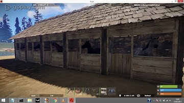 rust horse stable
