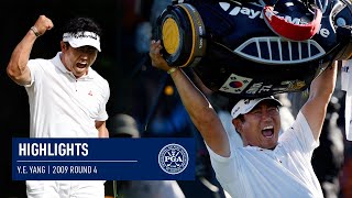 Y.E. Yang Pips Tiger Woods to the Title! | 2009 PGA Championship