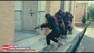 Mock Exercise  Elite Force Khyber Pakhtunkhwa Swat Police