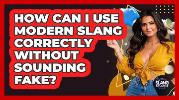 How Can I Use Modern Slang Correctly Without Sounding Fake? - SlangXplained