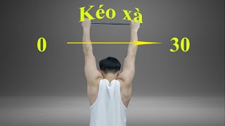 Cách kéo xà nhiều hơn 30 cái