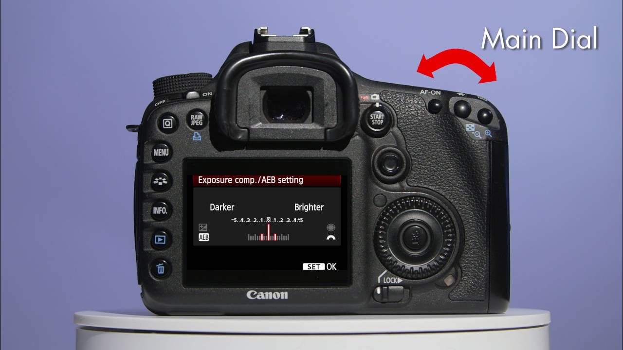 Setting up Exposure Bracketing on a Canon 7D YouTube