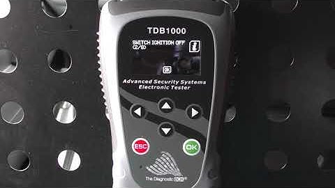 TDB1000 Peugeot Citroen Pin Code Reading Lost Key 2017