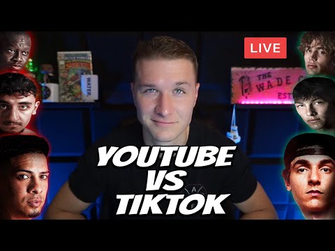 YOUTUBE vs TIKTOK and UFC 263 LIVESTREAM Watch Party!! l The W.A.D.E. Concept