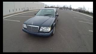 4K Review 1994 Mercedes E320 Virtual Test-Drive and Walk around