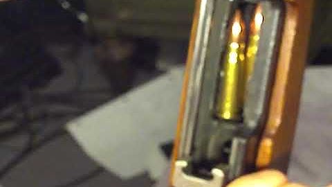 How to load an SKS Magazine