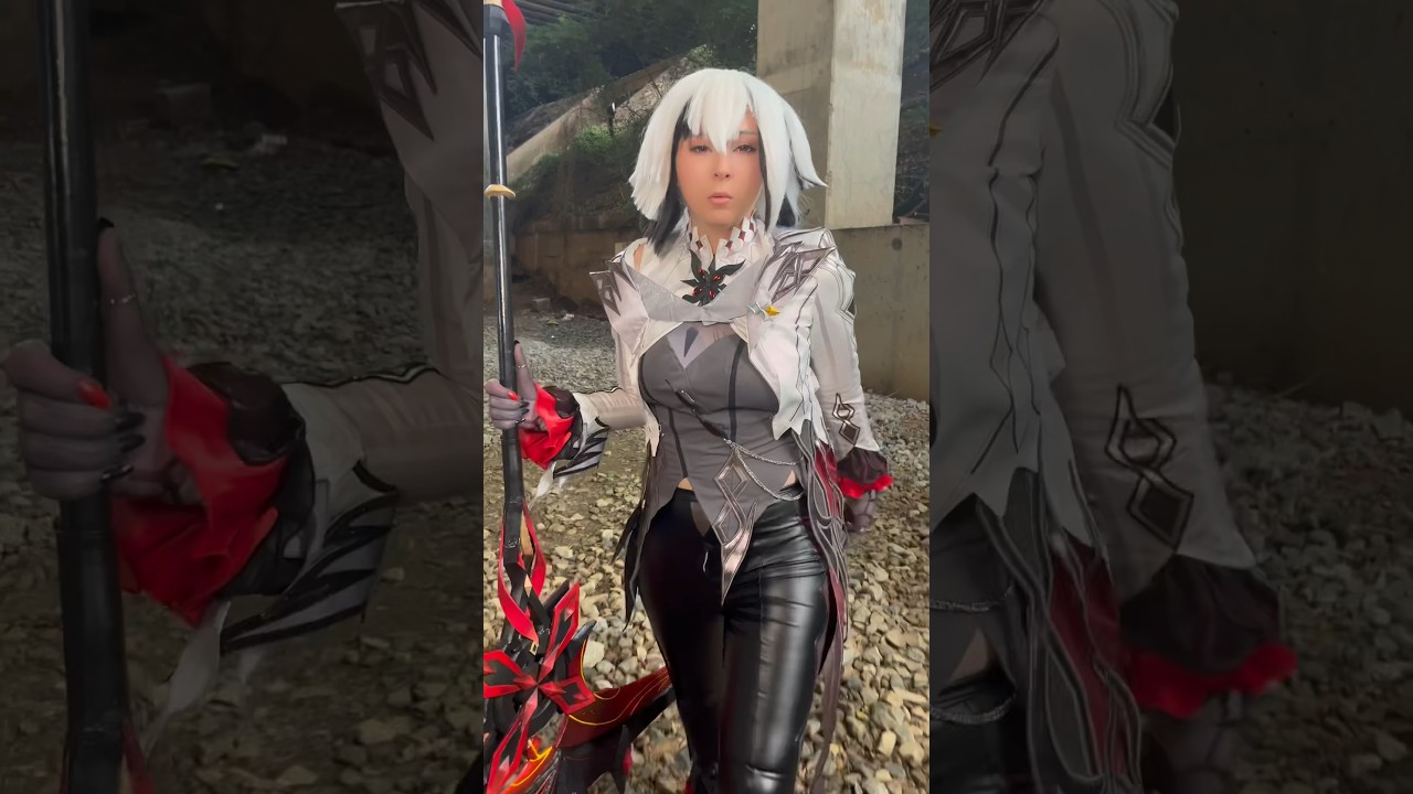 Arlecchino cosplay from Genshin Impact ❤️🌕 #genshinimpact #arlecchino #gaming