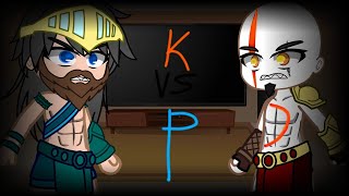 Greek and Norse Gods (GOW) react to Kratos vs Poseidon (read desc)