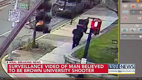 Police release first footage of Brown University mass shooting suspect