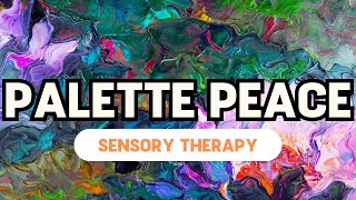 Paint Palette with Piano Music || Autism Sensory Therapy