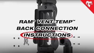 RAM® Vent-Temp™ Back Connection Instructions by RAM Mounts 781 views 1 year ago 1 minute, 19 seconds