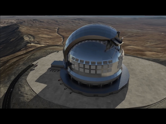 Construction begins on Extremely Large Telescope - YouTube