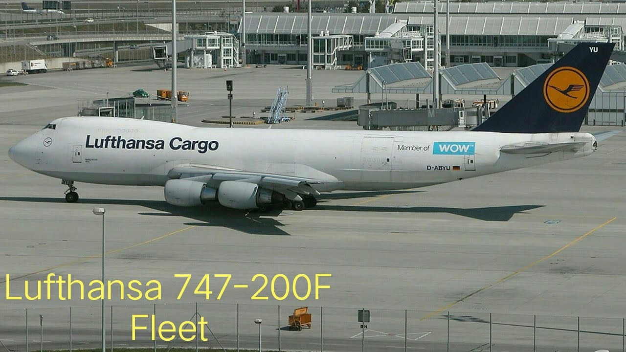 Lufthansa Cargo Boeing 747 0 Fleet History Reupload Youtube