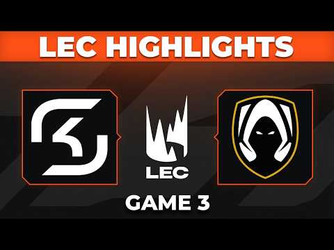 SK vs TH Highlights Game 3 | 2026 LEC Spring Split W1D2 | SK Gaming vs Team Heretics