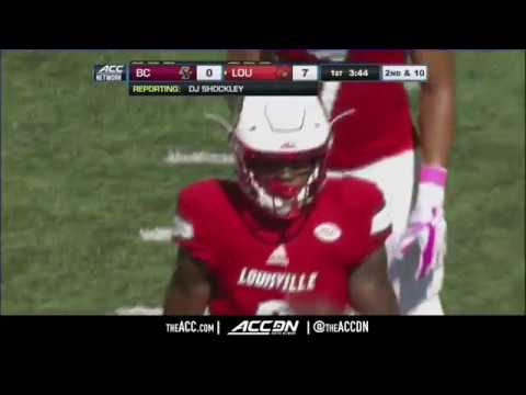 Boston College vs Louisville College Football Condensed Game 2017