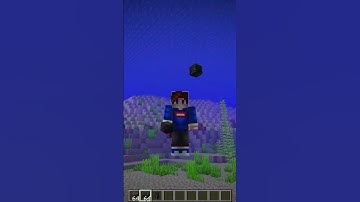 What if you create a cursed wither in water in Minecraft?