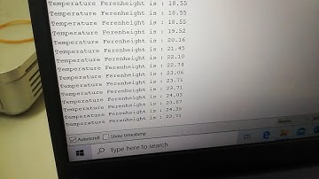 Output of Temperature Sensor (LM35) connect with ESP32 by Arduino IDE