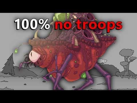 Can you beat Age of War 3 with ONLY TURRETS?
