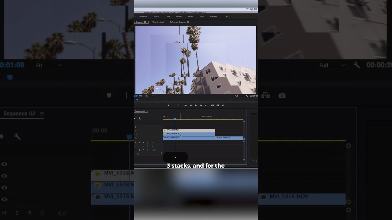 5 Unique Music Video Editing Effects #premierepro #tutorial