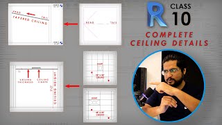 Revit Ceiling | Complete Ceiling Details | Class 10 | Urdu / Hindi