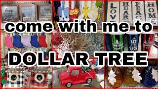 DOLLAR TREE SHOPPING 🌲 new Christmas items and more!