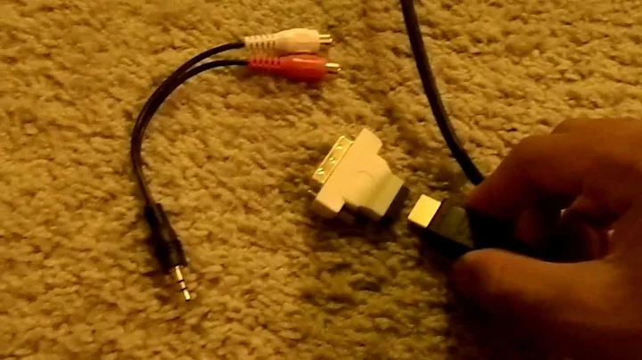 HDMI to DVI Adapter PS3 Settings ( w/ Audio Sound )