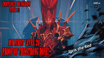 [Solo Leveling: Arise] Instance Dungeon - Igris Tier 21 (Proof level 20)