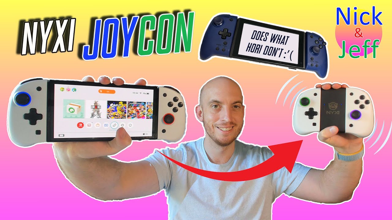 NYXI Nintendo Switch Joycons Unboxing 