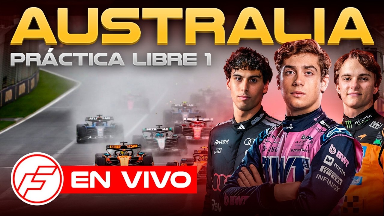 🔴GP AUSTRALIA EN VIVO: PRÁCTICA LIBRE 1 CON FRANCO COLAPINTO Y CHECO PÉREZ | FORMULA EXTREMA