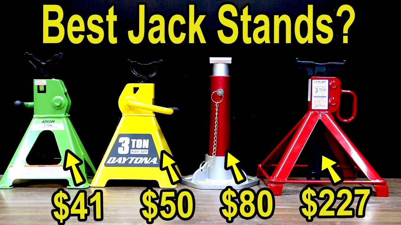 6 Ton Steel Jack Stands — Arcan Professional Tools