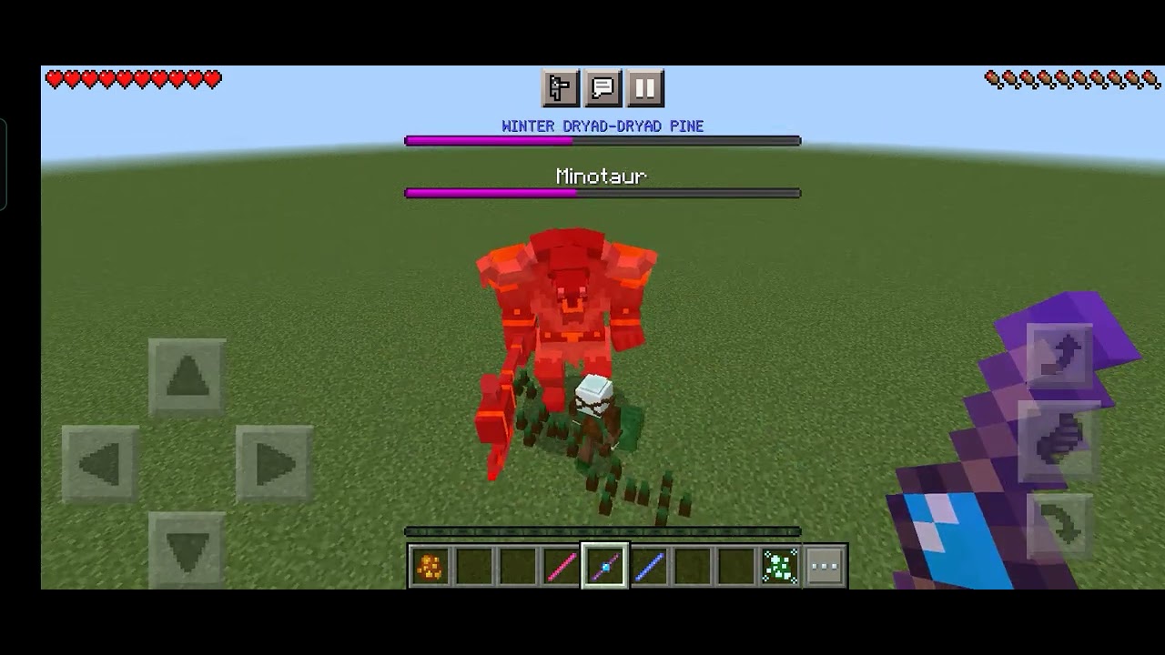 Dryad Pine vs Expansive Fantasy Minotaur