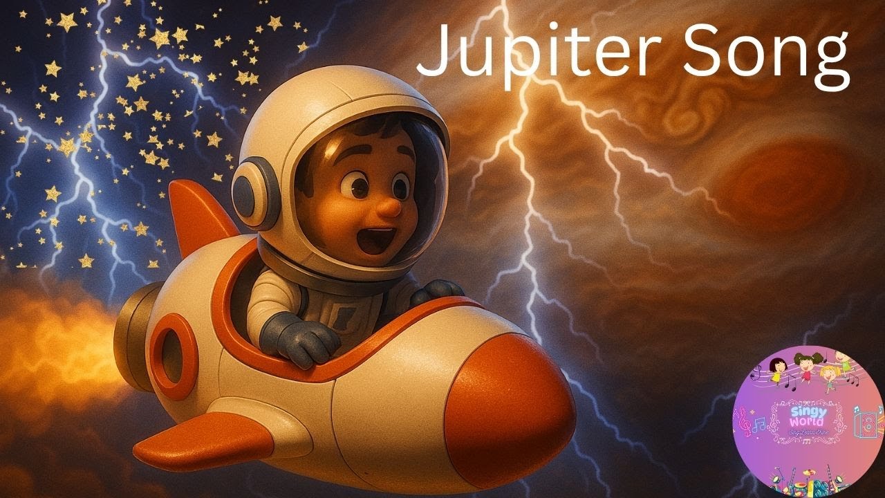 🌌✨ Efe’s Journey to Jupiter 🚀 | Educational Space Song for Kids 🎶 | Learn About Planets 🪐⭐