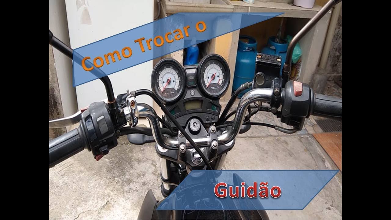 Como Trocar o Guidão da Moto - YouTube