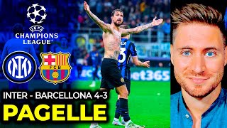 INTER BARCELLONA 4-3 SOMMER, ACERBI e THURAM 3 EROI!!! E TAREMI...