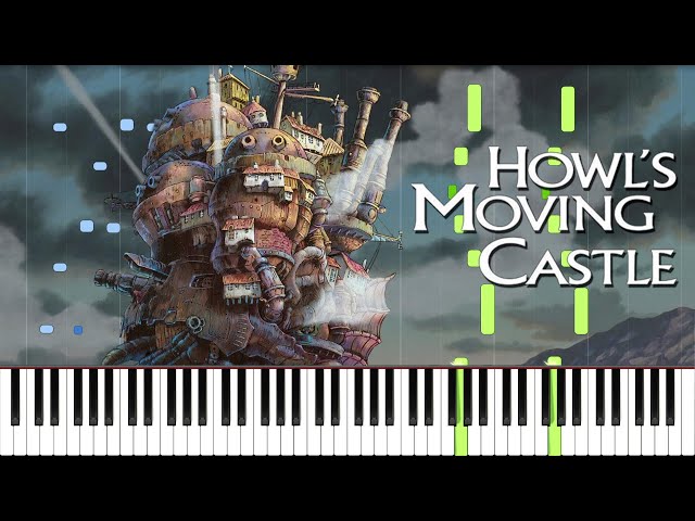 Merry-Go-Round of Life (Official Joe Hisaishi arr.) - Howl's Moving Castle Piano Cover [4K] class=