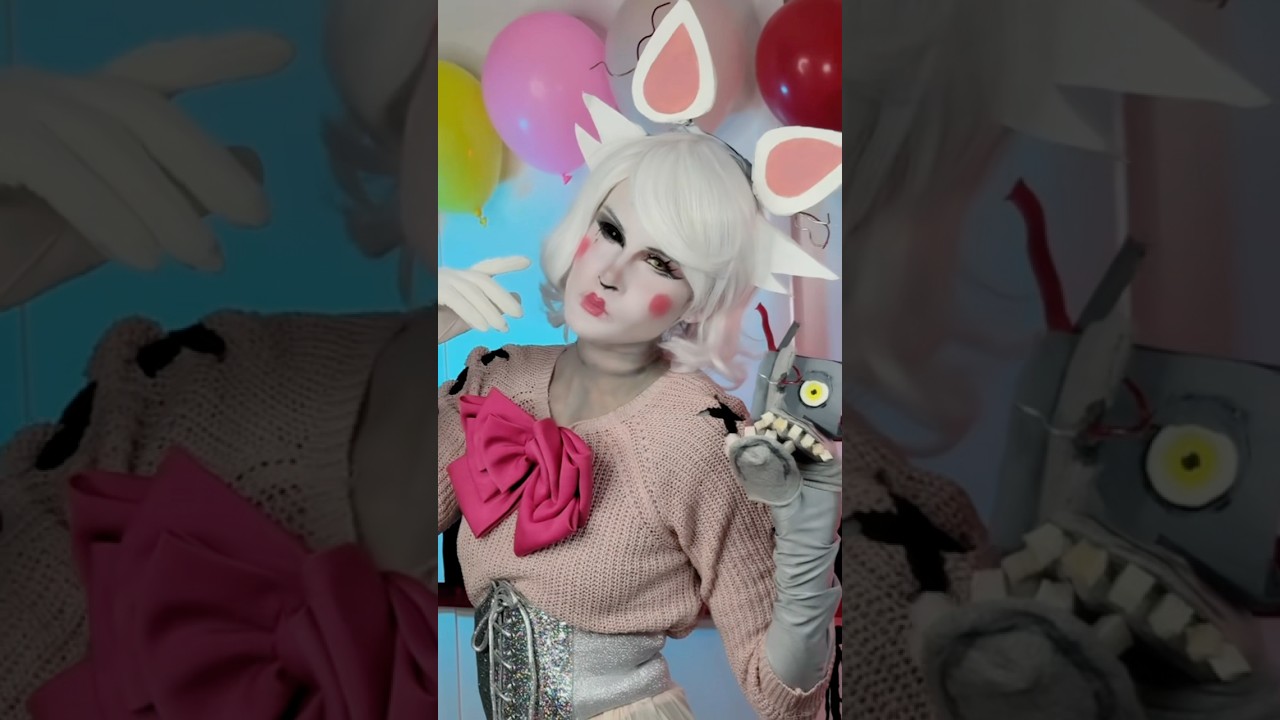 Mangle Cosplay is back 🩷 #fnaf #cosplay #fivenightsatfreddys